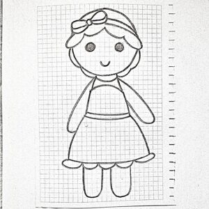 personalised 23 cm doll
